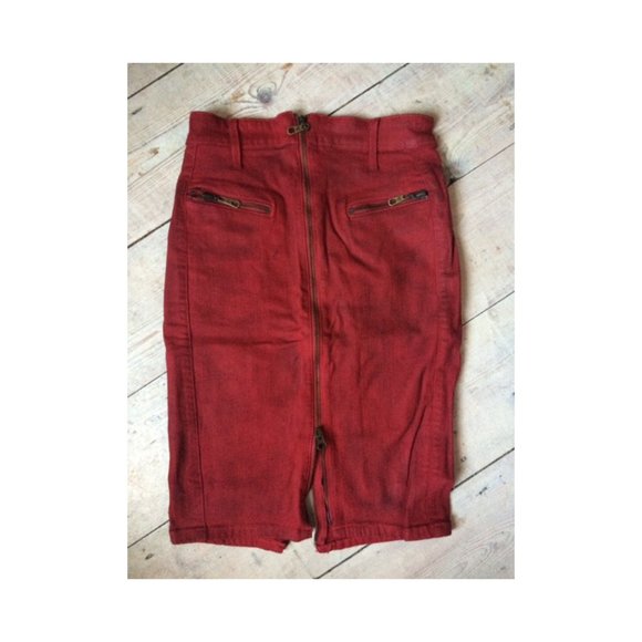 Guess skirt zipped distressed - Picture 4 of 11